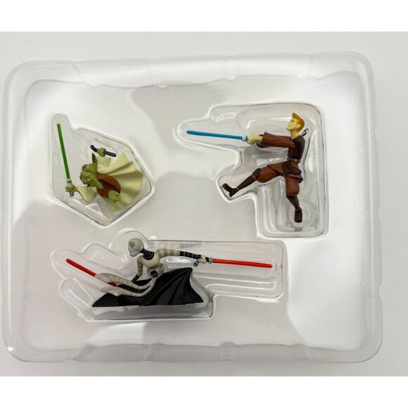 Hallmark Star Wars Clone War Mini Ornaments Asajj Ventress Anakin Skywalker Yoda - Picture 5 of 9